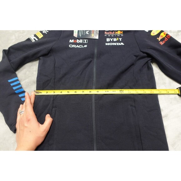 Red Bull Racing F1 2024 Youth XL Navy Blue Team Racing Jacket NWT - Picture 7 of 8